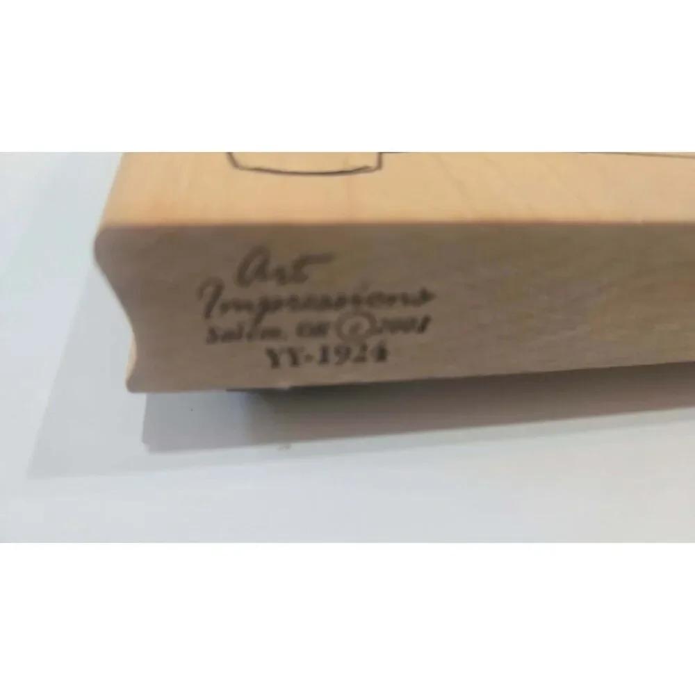 Art Impressions Rubber Stamp Front Porch Build a Scence Rocking Chair YY1924